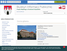 Tablet Screenshot of bip.strzelce.pl
